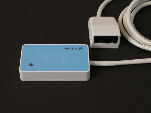 BALTECH RFID Leser ID-engine XE mit Ethernet-Anschluss, 2-Port-Switch und PoE (oder 5V-Versorgung)