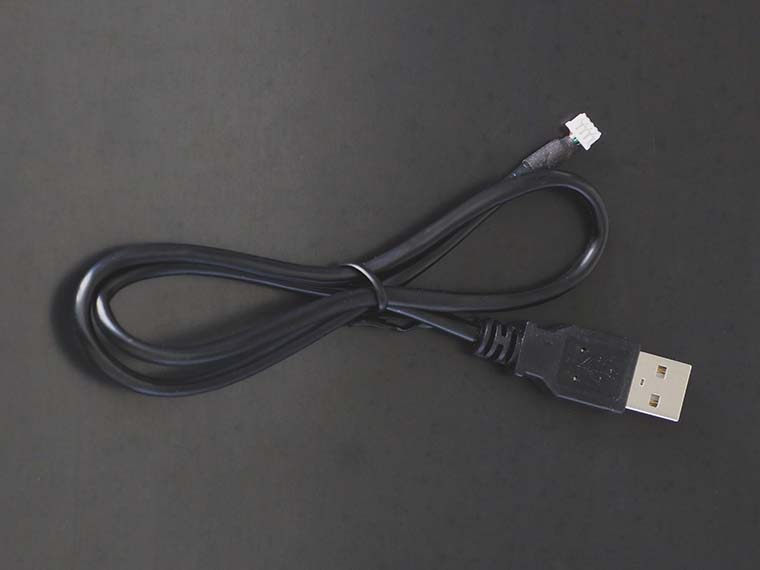 USB-Kabel in Schwar als Zubehör für BALTECH RFID Leser