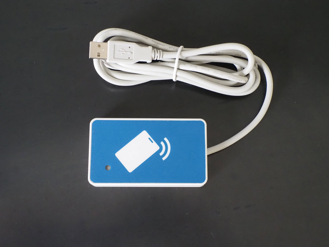 BALTECH RFID reader ID-engine ZB Brick: desktop reader with USB cable