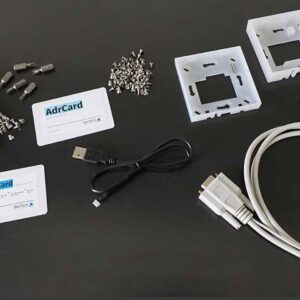 BALTECH accessories for RFID readers: housing base parts for ACCESS200, cables, cards, screws, tools